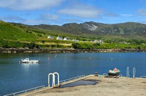 Diver rally in Donegal – View from the pier (DBSAC)