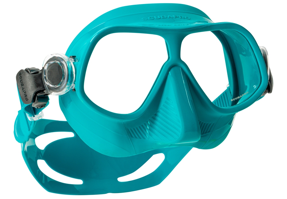 Scubapro Steel Comp mask in turquoise