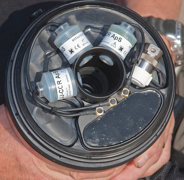 Sensors and O2 solenoid