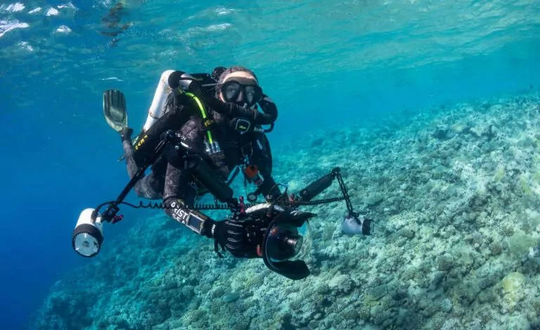 Enric Sala sa isang dive (Enric Sala / National Geographic Pristine Seas)