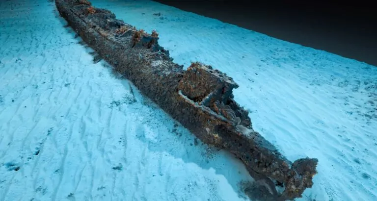 Photogrammetric view of the wreck (WreckSploration)