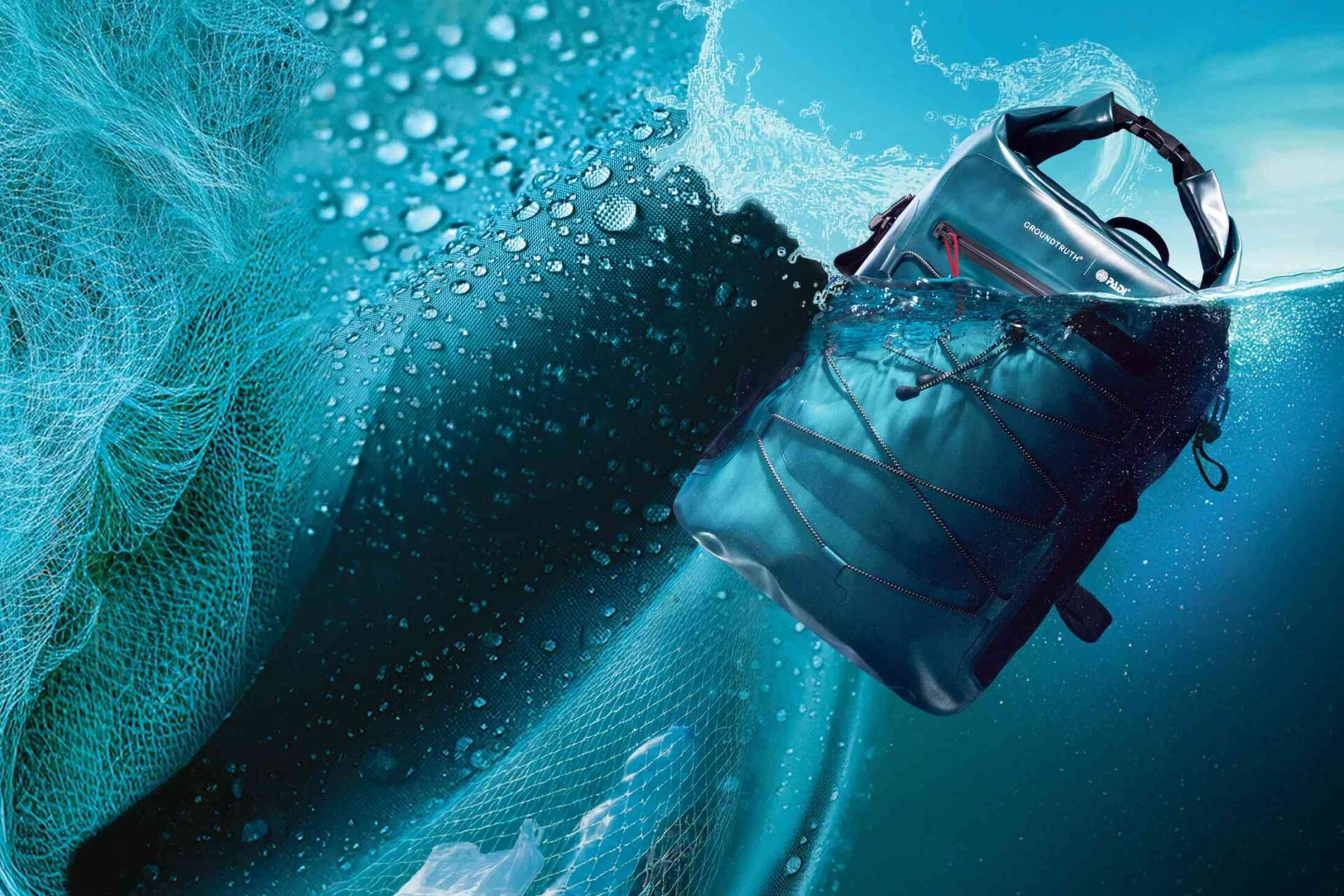 Groundtruth + PADI pitch sommergibile Unda drybags