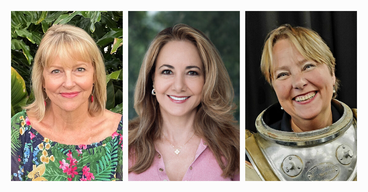 Michelle Cove, Rosemary Lunn e Anne Hasson – Introdotte nella Scuba Diving Hall of Fame 2025