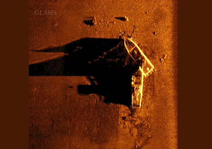スペリオル湖で「最も安全な」船の悲劇的な残骸が発見される 1 ウェスタン リザーブのソナー画像