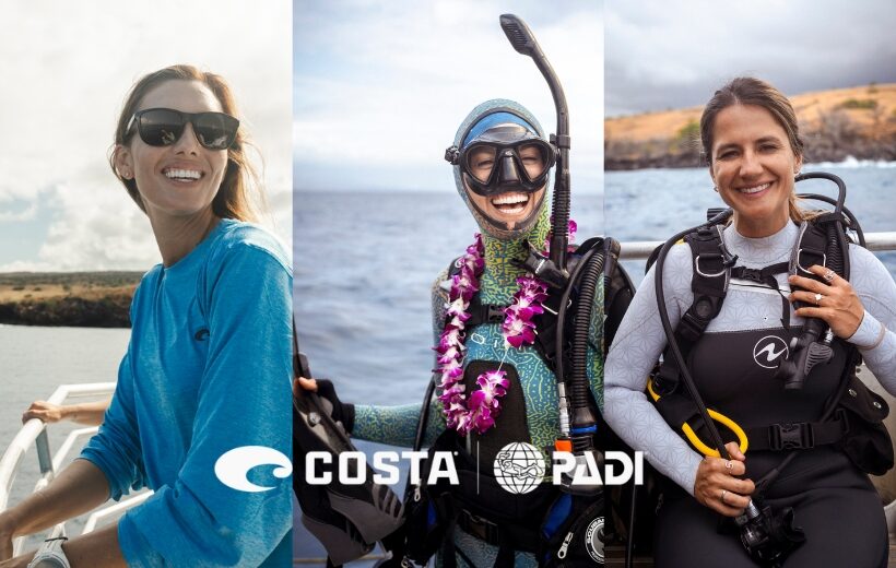 Un fabricant de lunettes de soleil contribue au financement de PADI AWARE 1 Le fabricant de lunettes de soleil Costa a nouรฉ un partenariat avec PADI