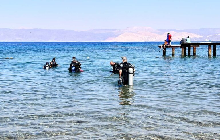 Készülődés a Green Fins Jordan takarítási eseményre (Reef-World)