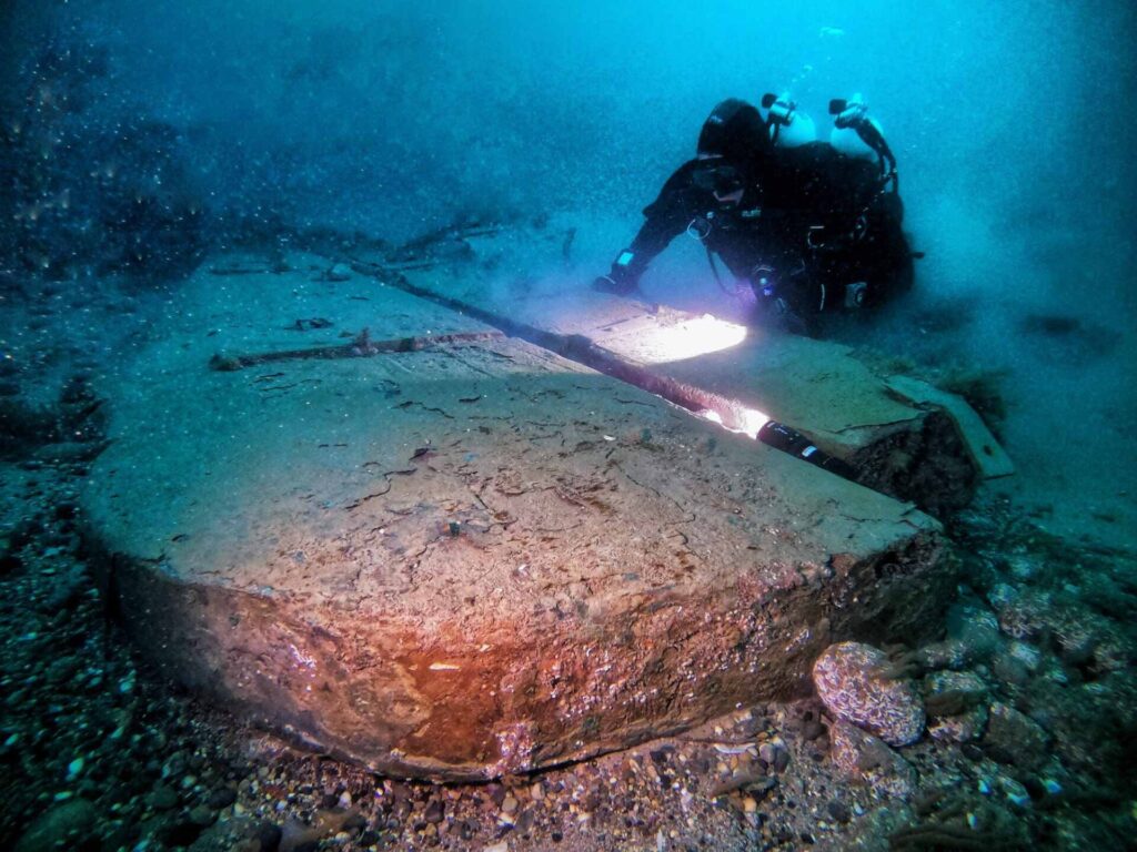 Vairas yra beveik 7 m ilgio („Endeavour“ komanda)