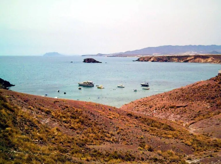 Cueva de los Lobos in the Bay of Mazarron in Spain (Ingegneriadell´elizia)