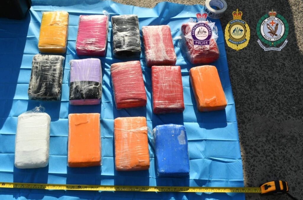 Seized cocaine (AFP)