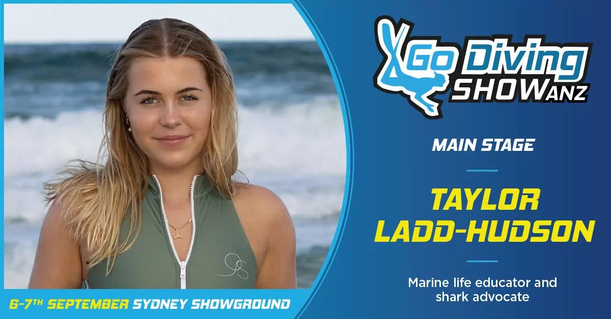 與 Taylor Ladd-Hudson 一起保護鯊魚