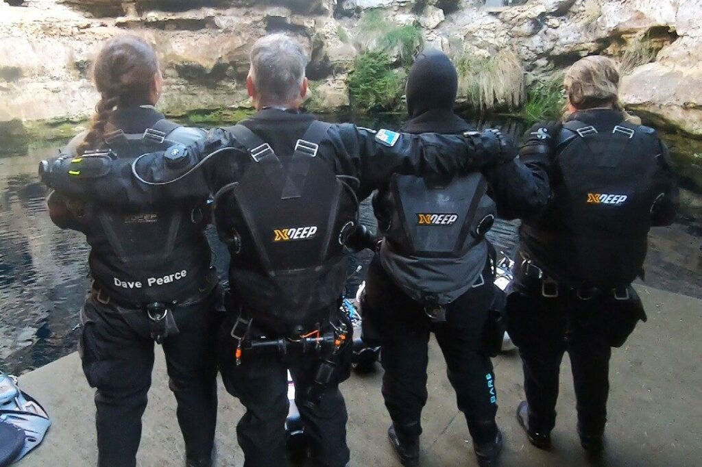 The Art of Sidemount Diving 3 Sidemount Diver Course Participants
