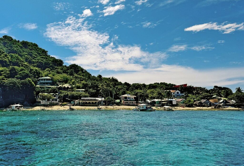 Apo Island: The Philippines’ Marine Conservation Success Story 1 The topside of Apo Island is covered in lush tropical greenery