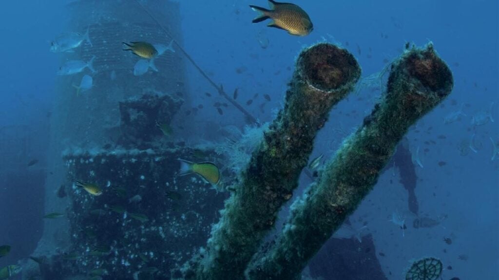 Wreck photography is easy to practice in Truk Lagoon