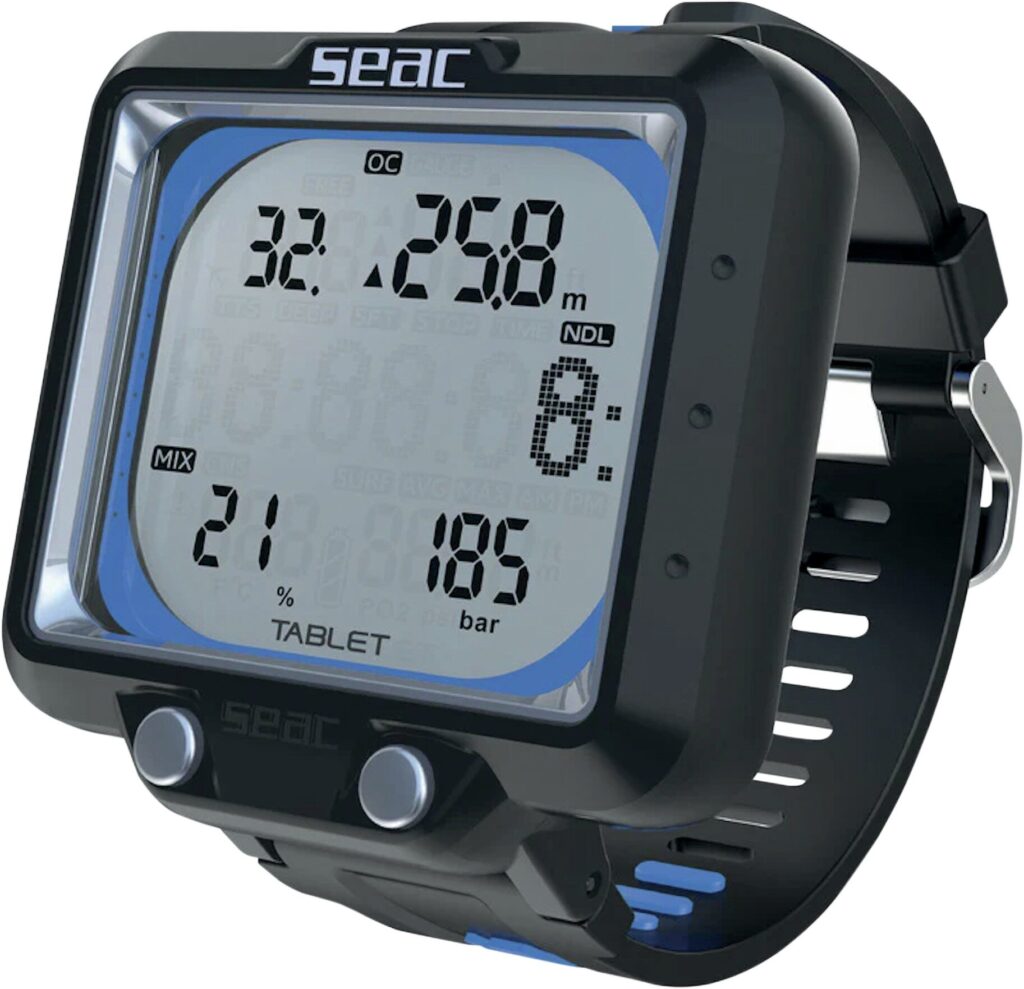 Seac Tablet Dive Computer Review: Air-Integrated LCD Dive Computer with Nitrox Support 1 image 58