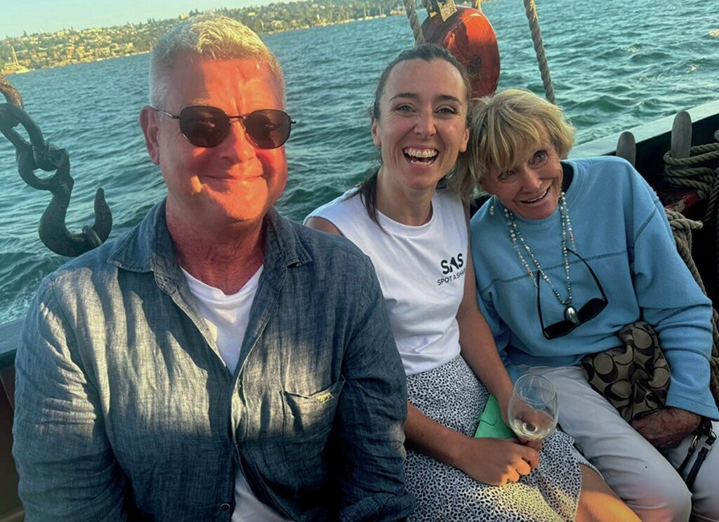 Sarah Han-de-Beaux: Spot A Shark and the Power of Citizen Science in Grey Nurse Shark Conservation 9 Sarah Han-de-Beaux sailing with Valerie Taylor on the Darwin 200 expedition