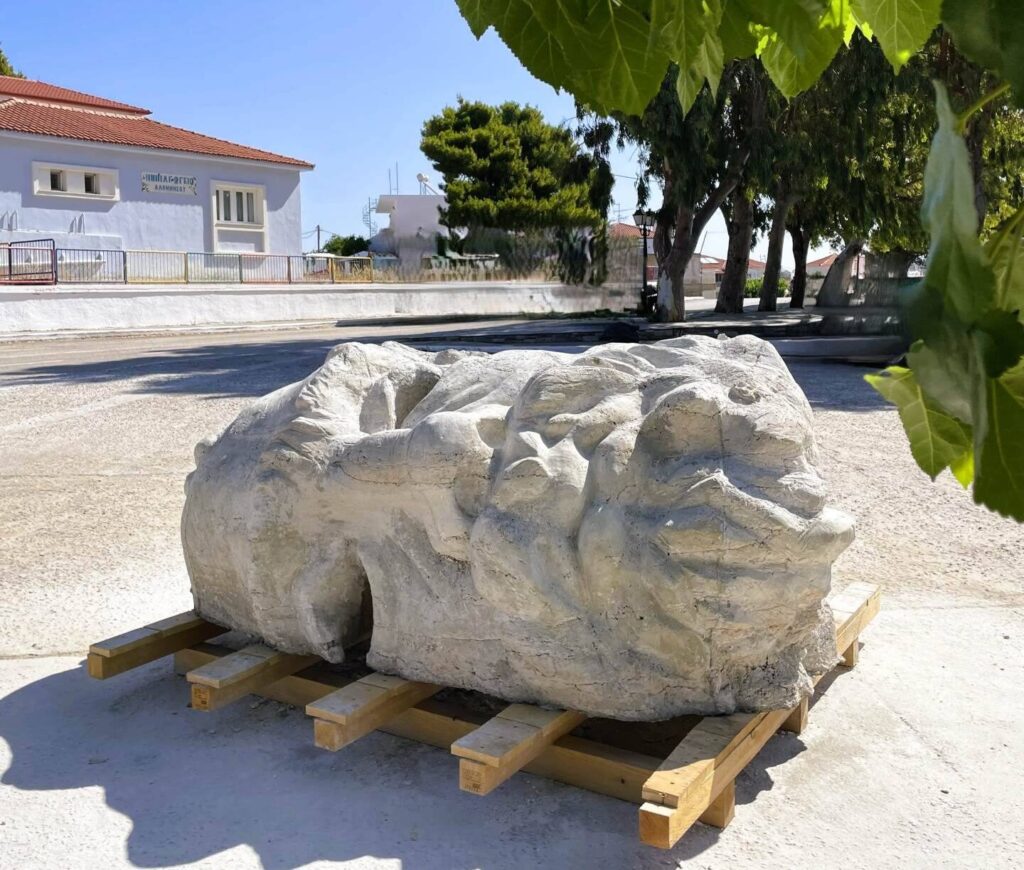 Underwater sculptures emerge in Med and Miami 2 Aetas by Micol Cornali before sinking on Alonissos (ART4SEA)