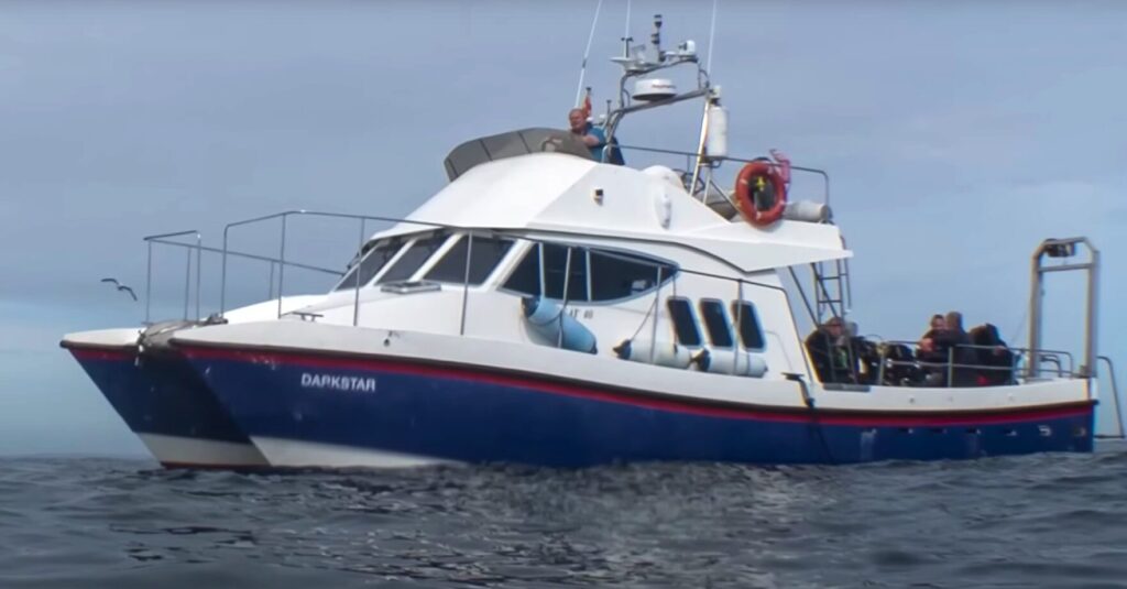 The Darkstar expedition boat