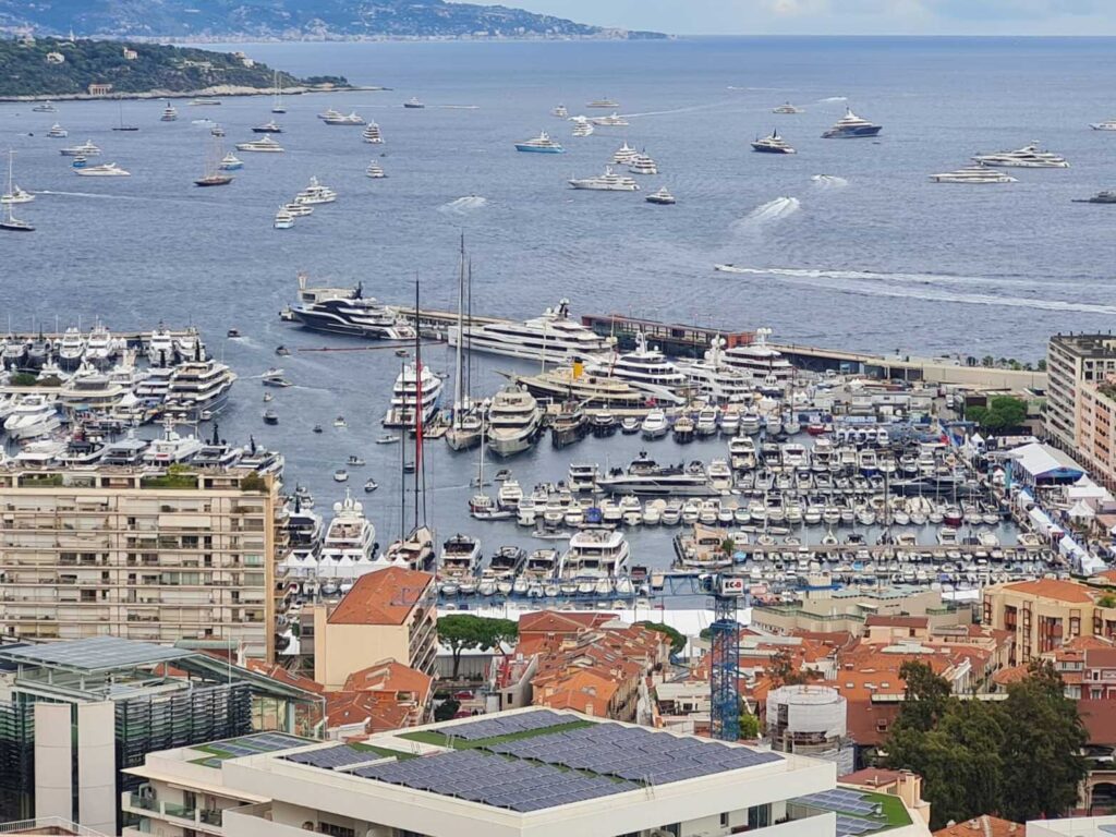 When will scuba make it aboard the superyachts? 1 Superyachts assembled in Monaco