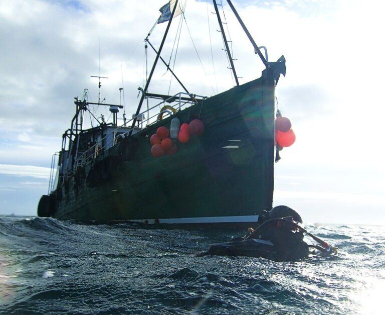 The Scapa dive-boat Karin