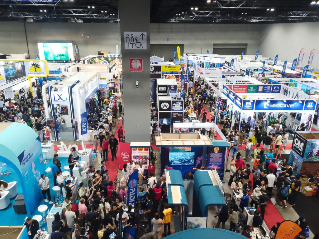 MALAYSIA INTERNATIONAL DIVE EXPO (MIDE) 2026 3 Ariel view of the show in 2025.