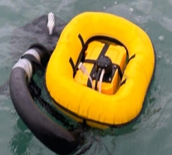 Drowned solo diver had 'dangerous' reg set-up 1 Magyer's Personal Flotation Device (NW Wales Coroner's Office)