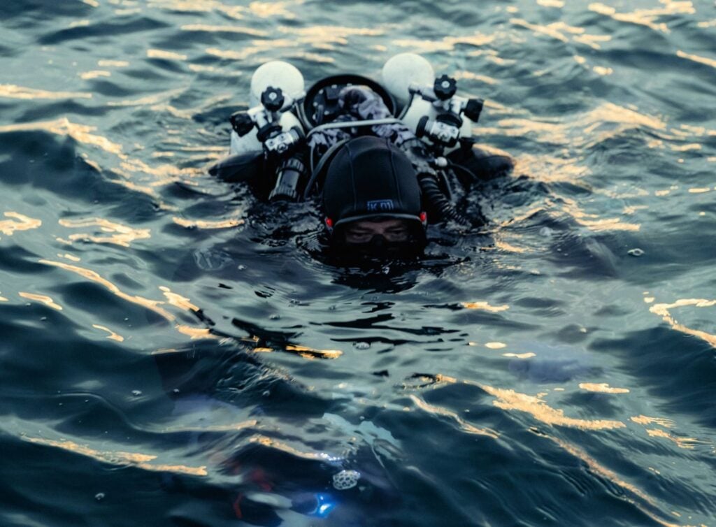 At the surface
