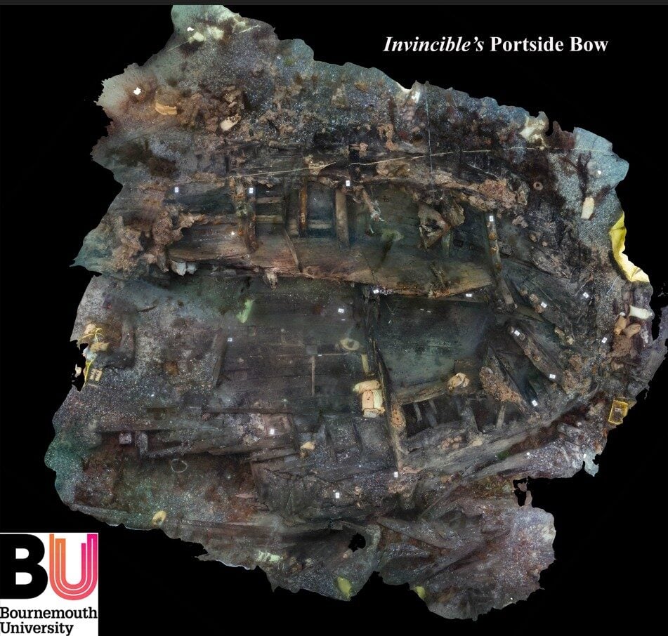 Shipwrecks that will change diving lives in 2026 10 Invincible's port bow (Dan Pascoe)