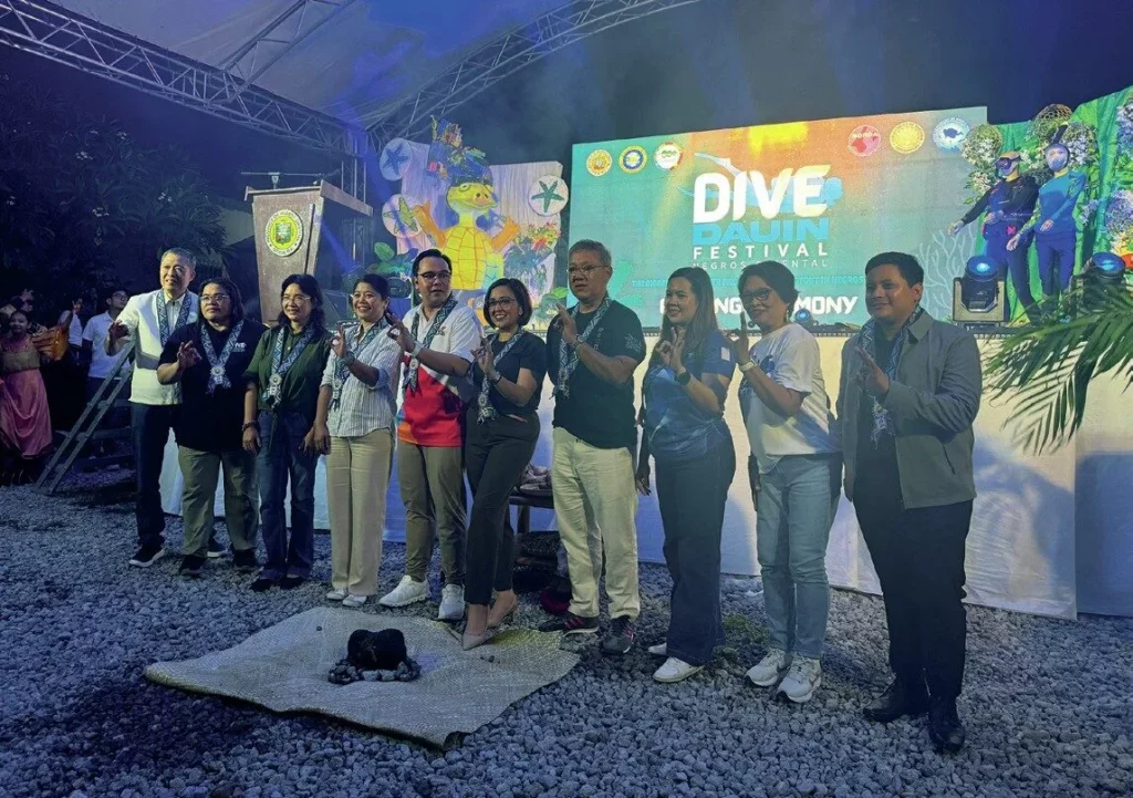 The Dauin Dive Festival opening ceremony
