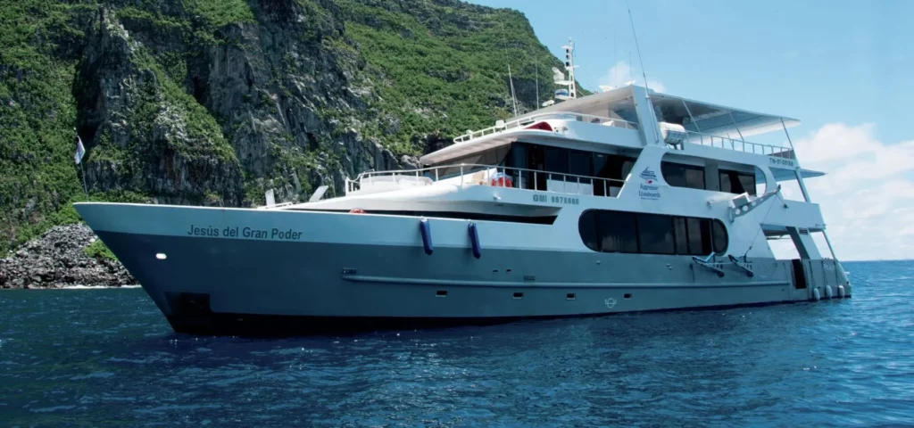 Glorious Galapagos Part 2: Diving Darwin, Wolf and Beyond on a Galapagos Liveaboard 2 Galapagos Aggressor III liveaboard diving vessel in the Galapagos Islands