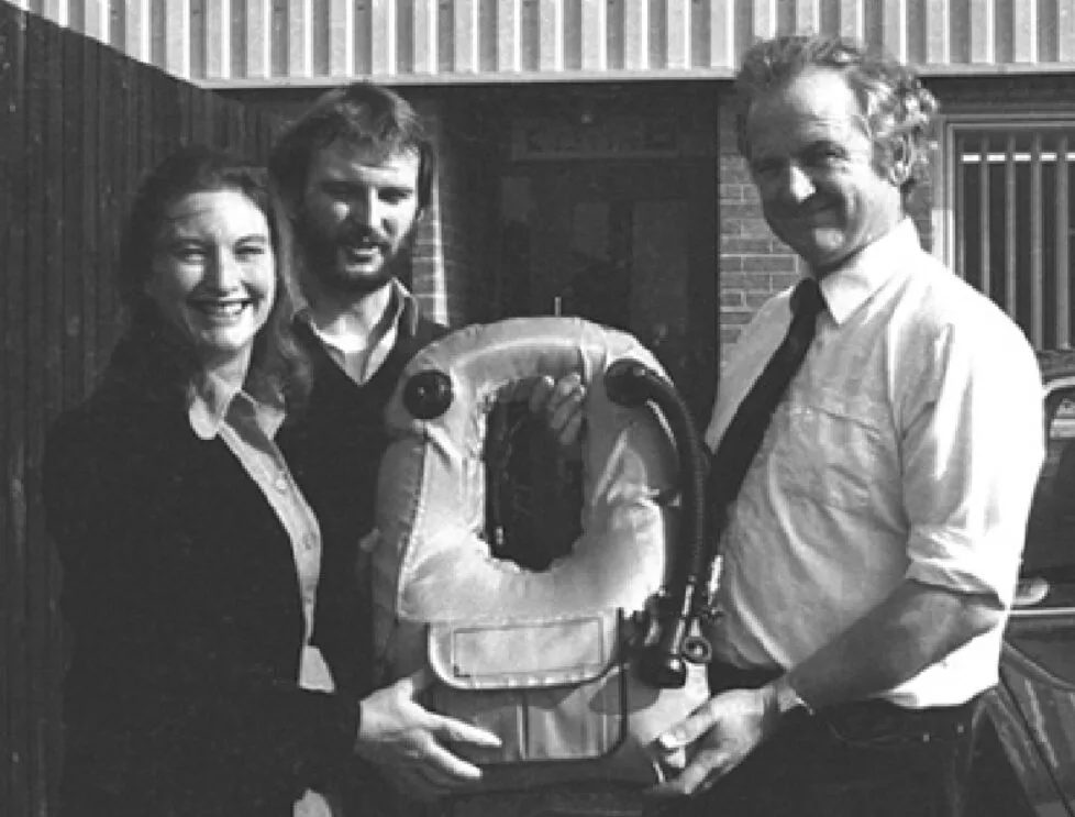 Angela and David Parker with son Martin in 1979