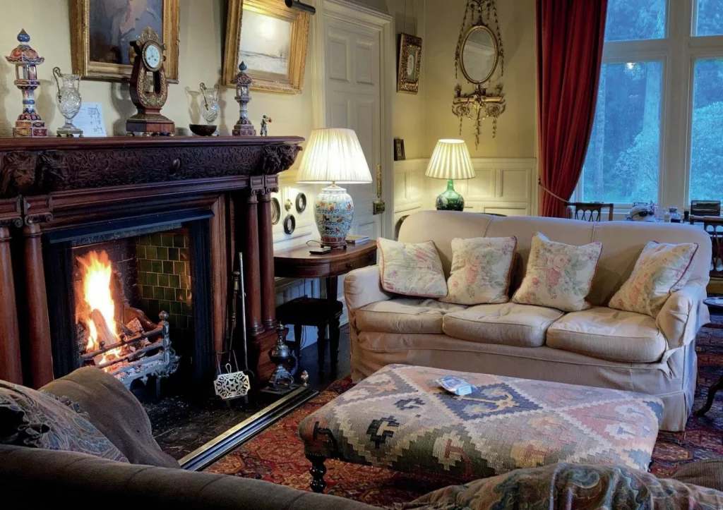 The welcoming interior of Kinlochmoidart House