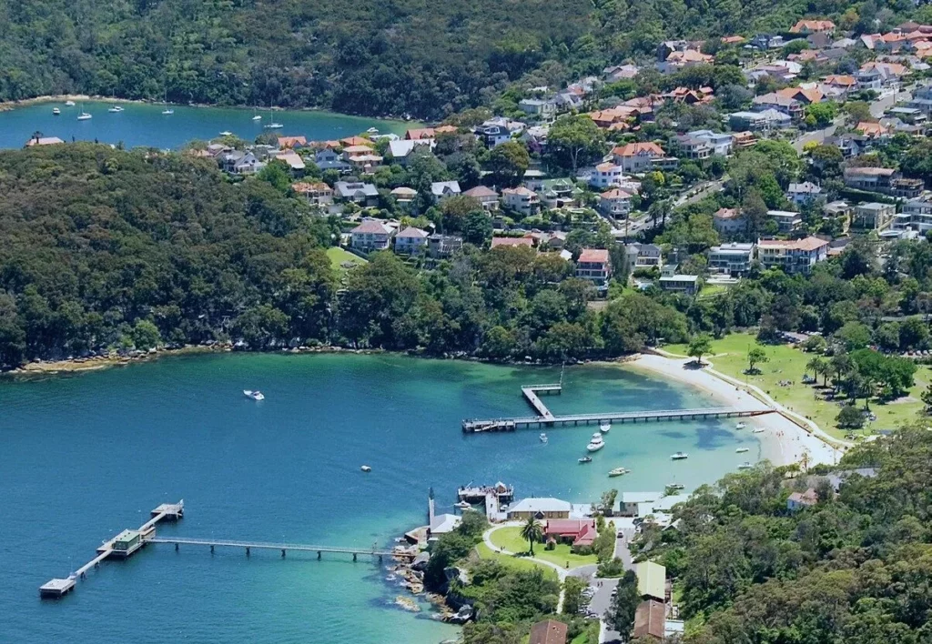White’s Seahorses in Sydney Harbour: Conservation Success at Chowder Bay 8 Aerial view of Chowder Bay in Sydney Harbour