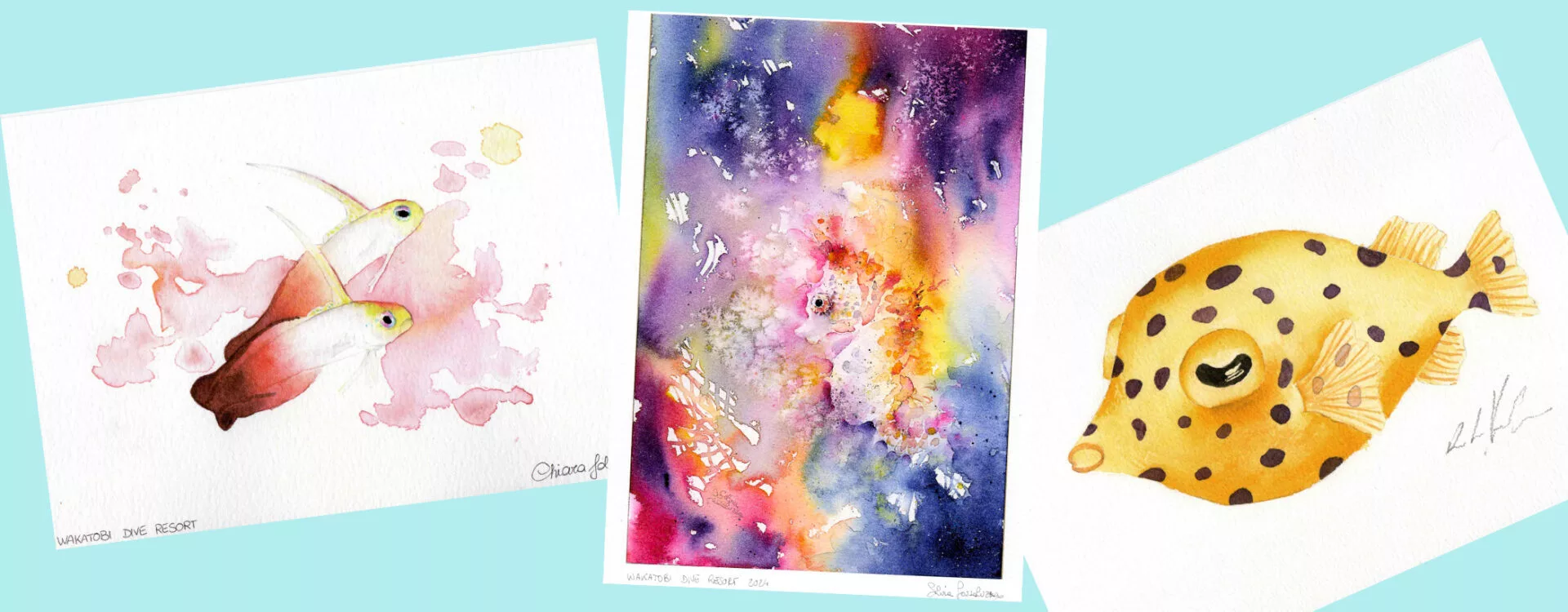 Waters of Wakatobi are the Ultimate Artists’ Muse