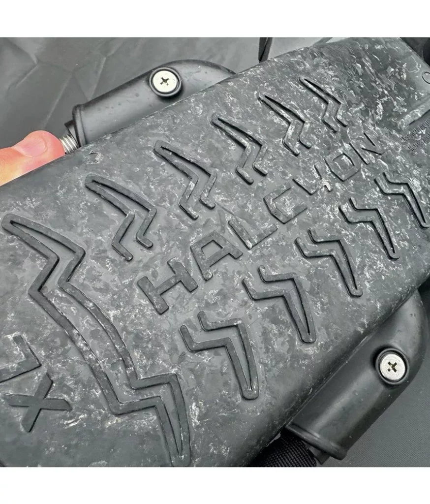 Halcyon Vector Pro Grips Come as standard