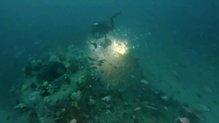 The boilers, unusual in that they were square (Duncan Patterson / GUE / Dive Centre Bondi)