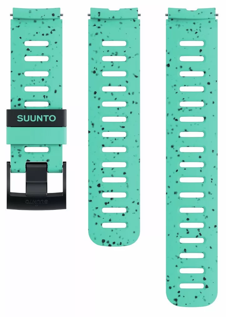 Latest Scuba Diving Gear: Huawei Watch Ultimate 2, Shearwater Mods & Cold Water Essentials 10 The Suunto Glow Green quick-release silicone strap for the Suunto Ocean, glowing in the dark.
