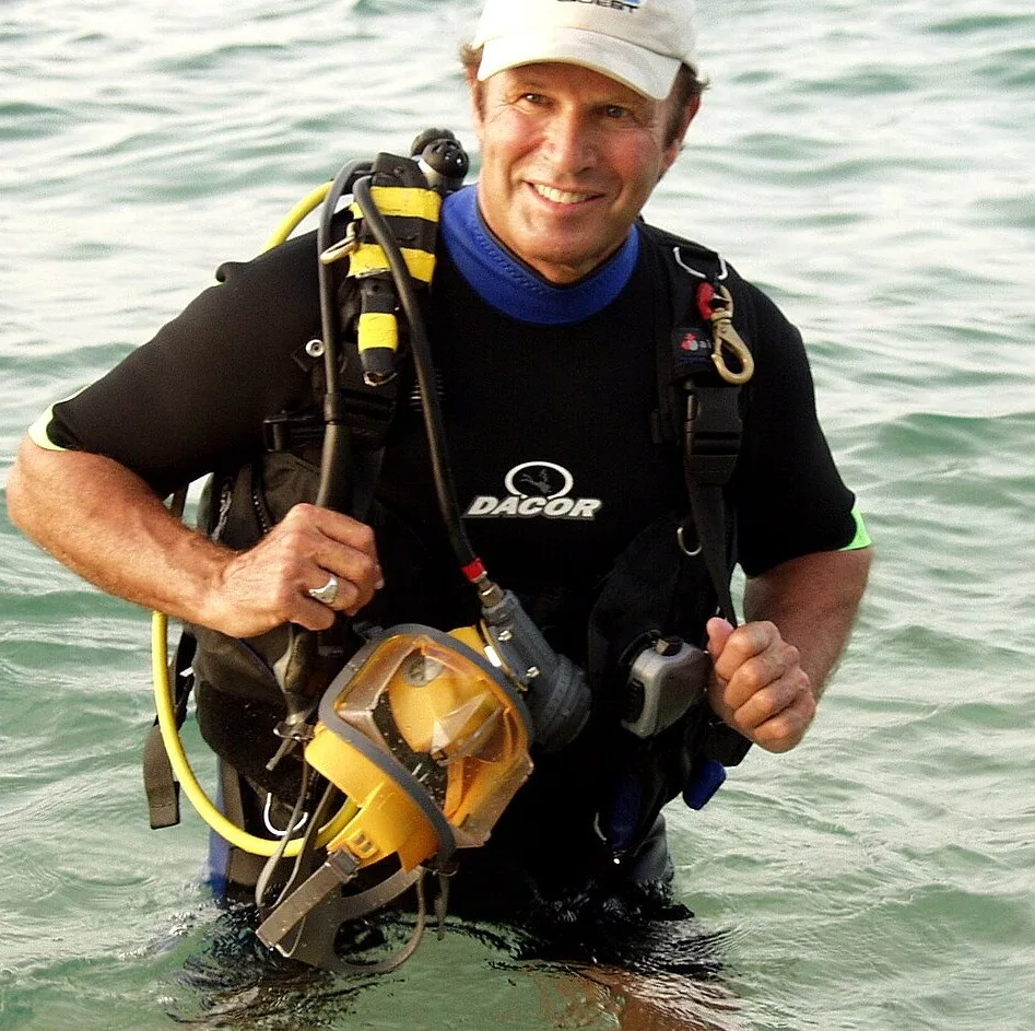 Barry Clifford, the diver who discovered the Whydah Gally