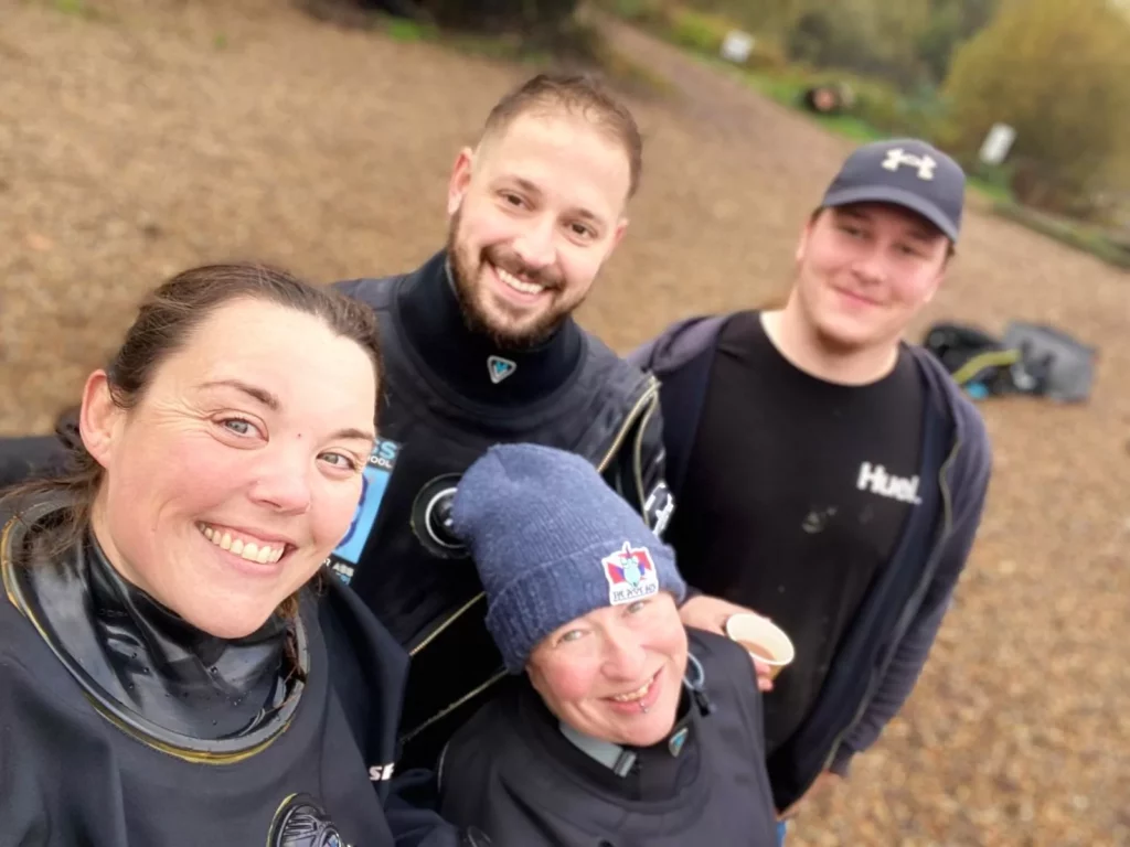 From left: Zoe-Anne Rough, Joel Cooper-Dykes, Claire Barclay and Logan Cooper-Dykes