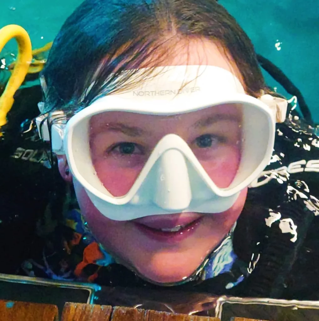 The joy of scuba