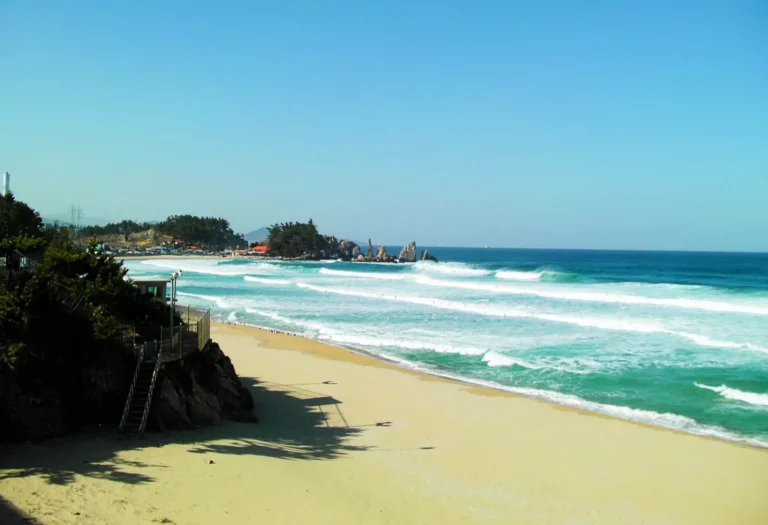 The diver was found off Samcheok beach in Eastern Korea (P Camp)