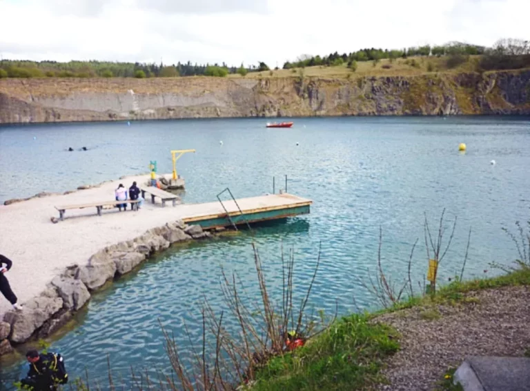 Jackdaw Quarry, site of the Capernwray Diving Centre (Karl &Ali / Capernwray Diving Centre)