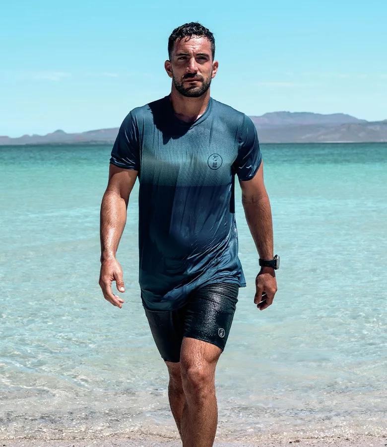 What's New: Edge K5 Sea Scooter, Fourth Element Hydro-T & New Dive Gear 5 Fourth Element Hydro-T short-sleeve recycled polyester rashguard for UV protection.