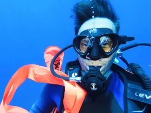 Former bomb-disposal diver Gale Smith