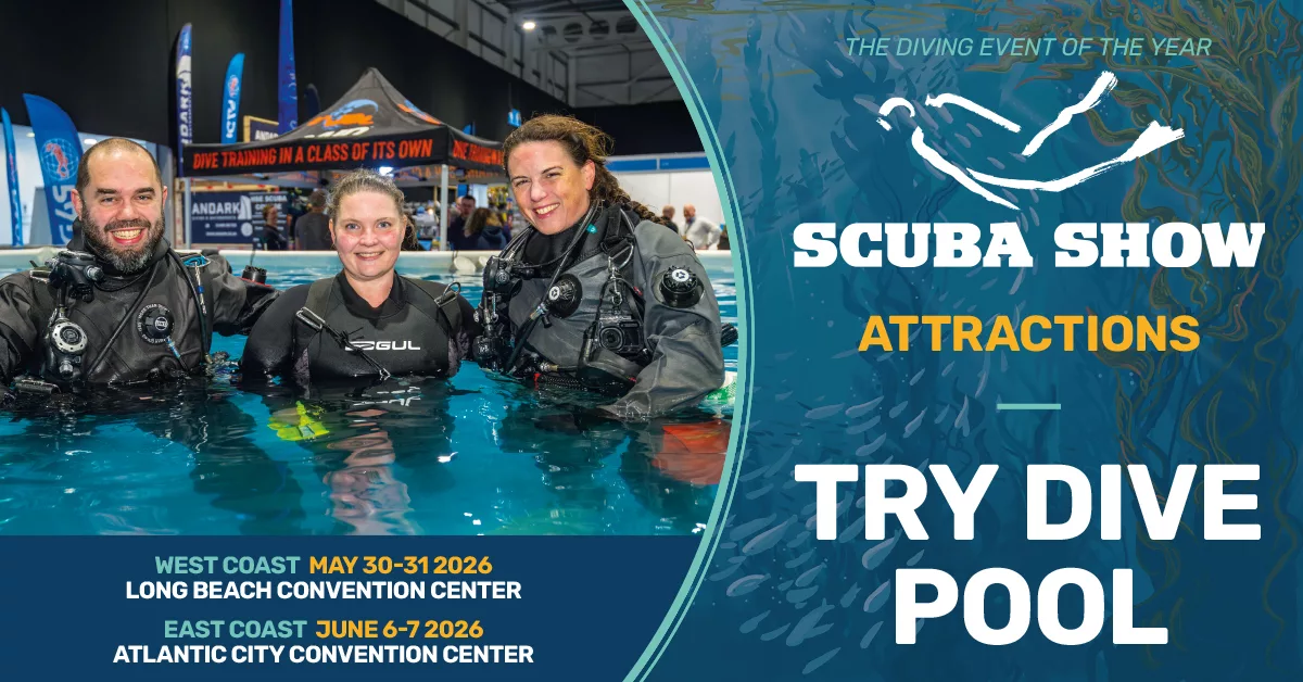Try diving at Scuba Show