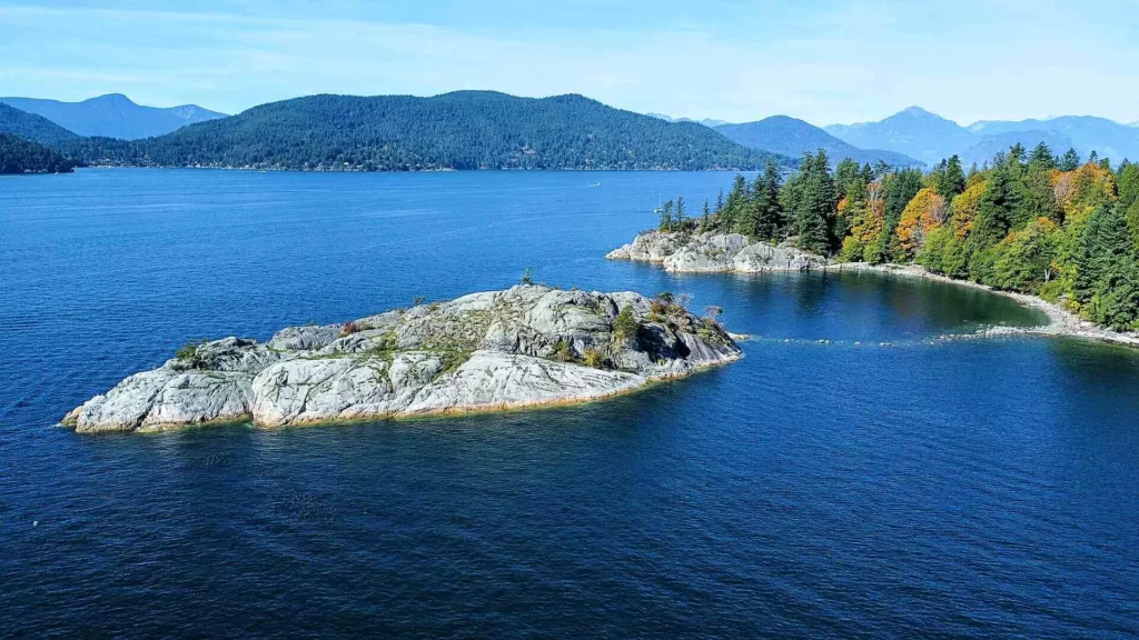 Scene of the second death - Whytecliff Park, West Vancouver (Northwest)