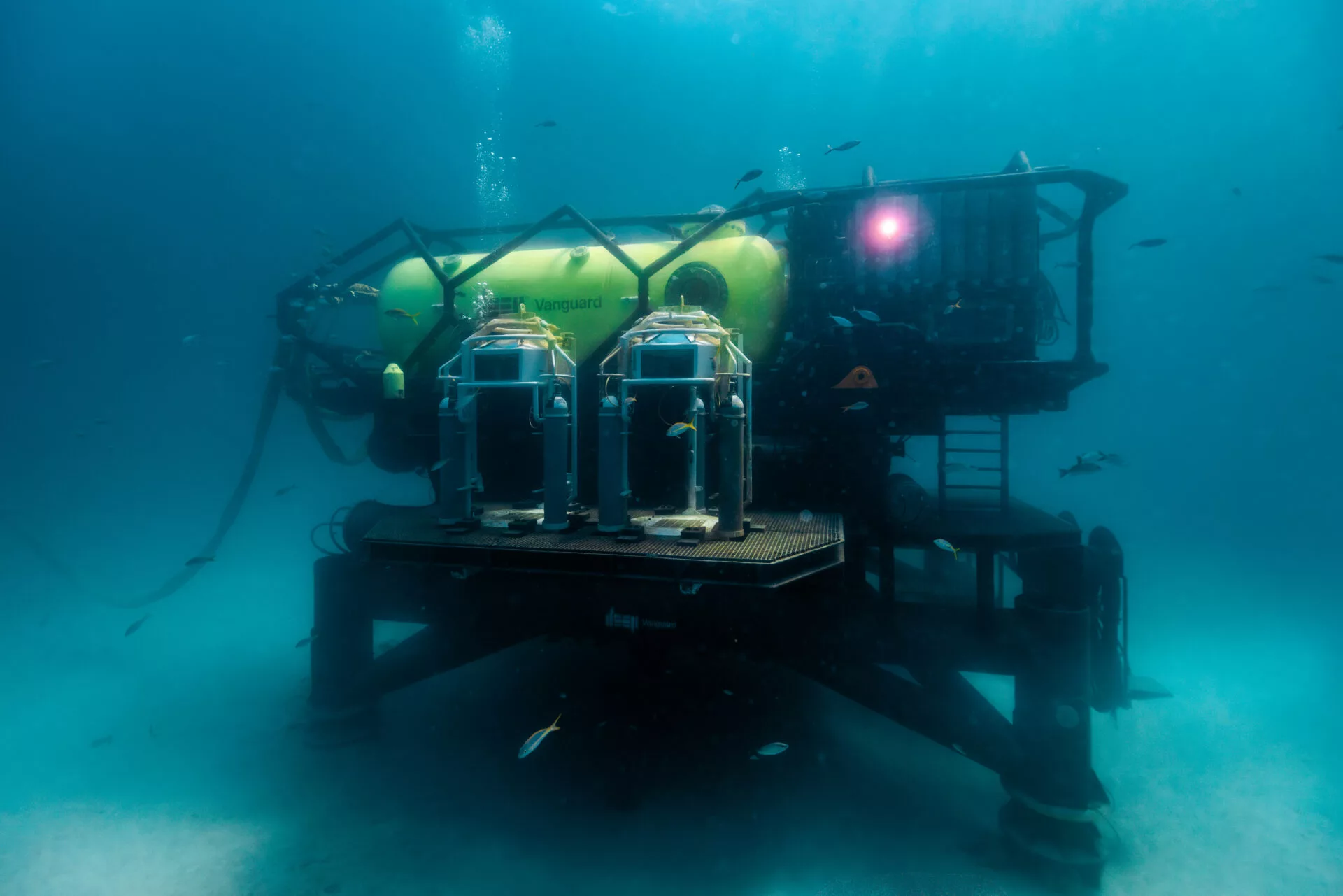DEEP's Vanguard habitat successfully deployed off Florida coast