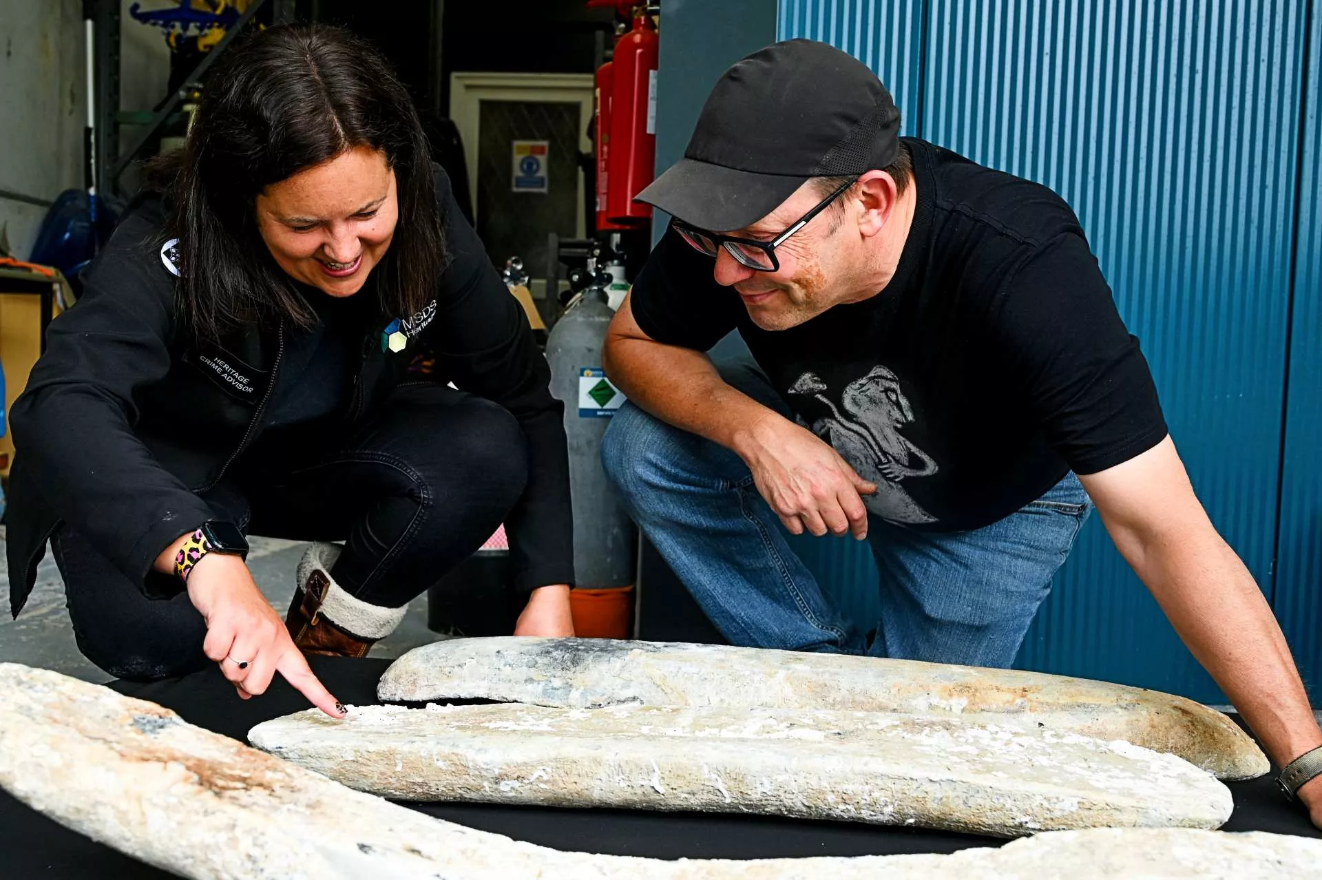 Rare 1600s lead ingots found at wind-farm shipwreck site