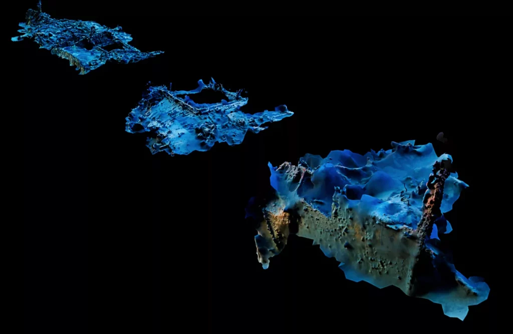 Photogrammetry of the Hofuku Maru (Evan Kovacs, Marine Imaging Technologies, LLC)