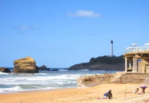 The lighthouse at Pointe St-Martin, Biarritz (Roberto Chamoso G)