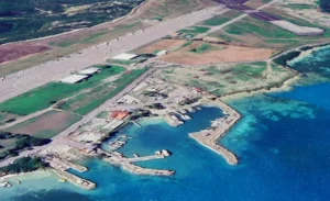Shell Beach Marina, Antigua (Google Earth)